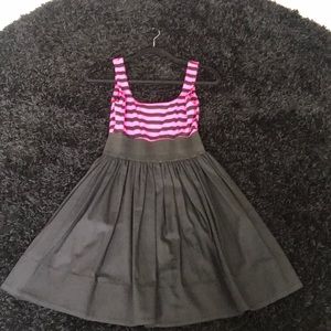 Pink & black Aqua dress